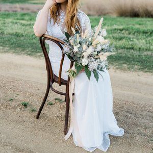 COPY - ASOS EDITION Mia embroidered flutter sleeve